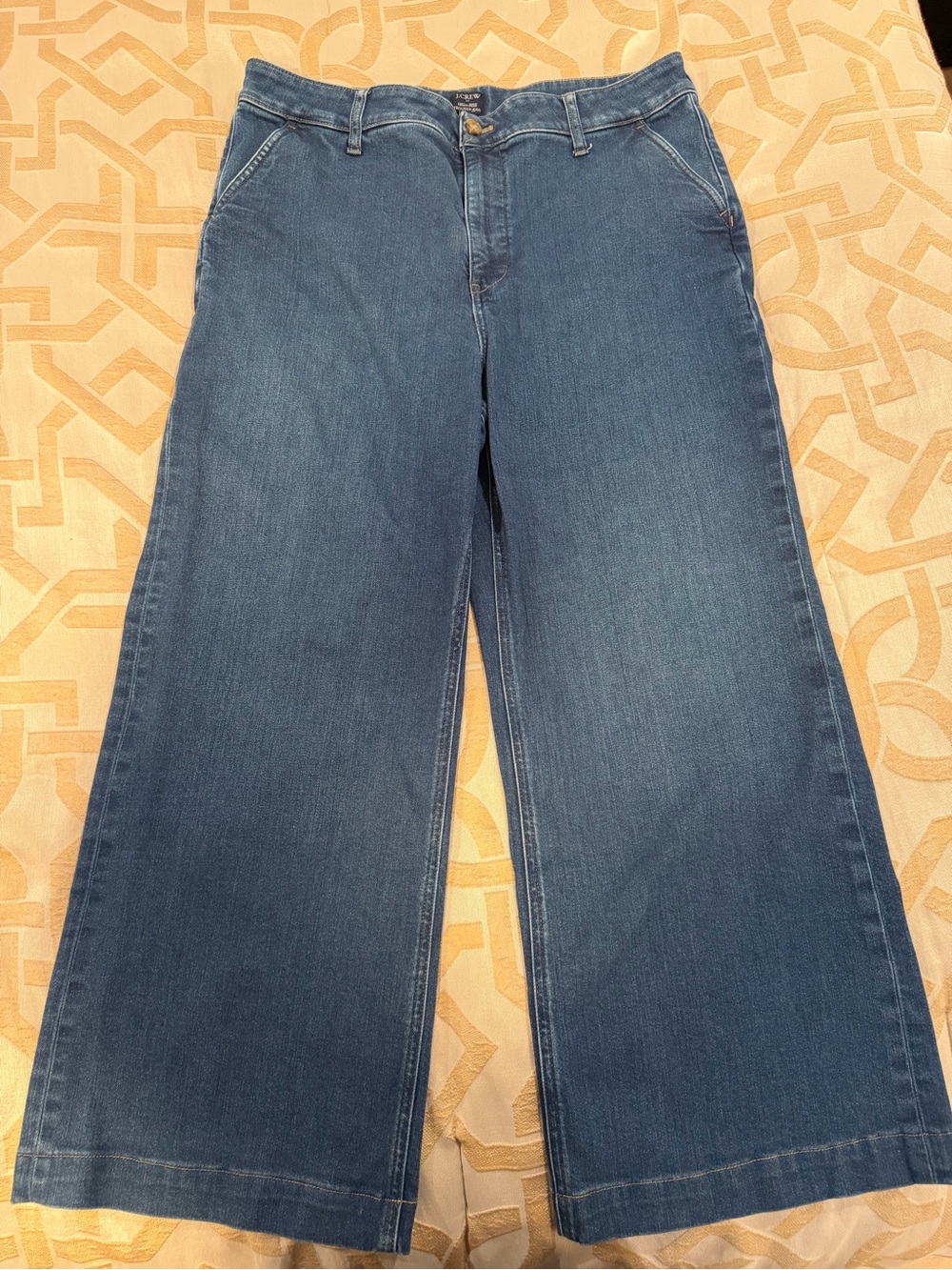 J. Crew Women’s Bootcut Jeans in Medium Blue Denim
